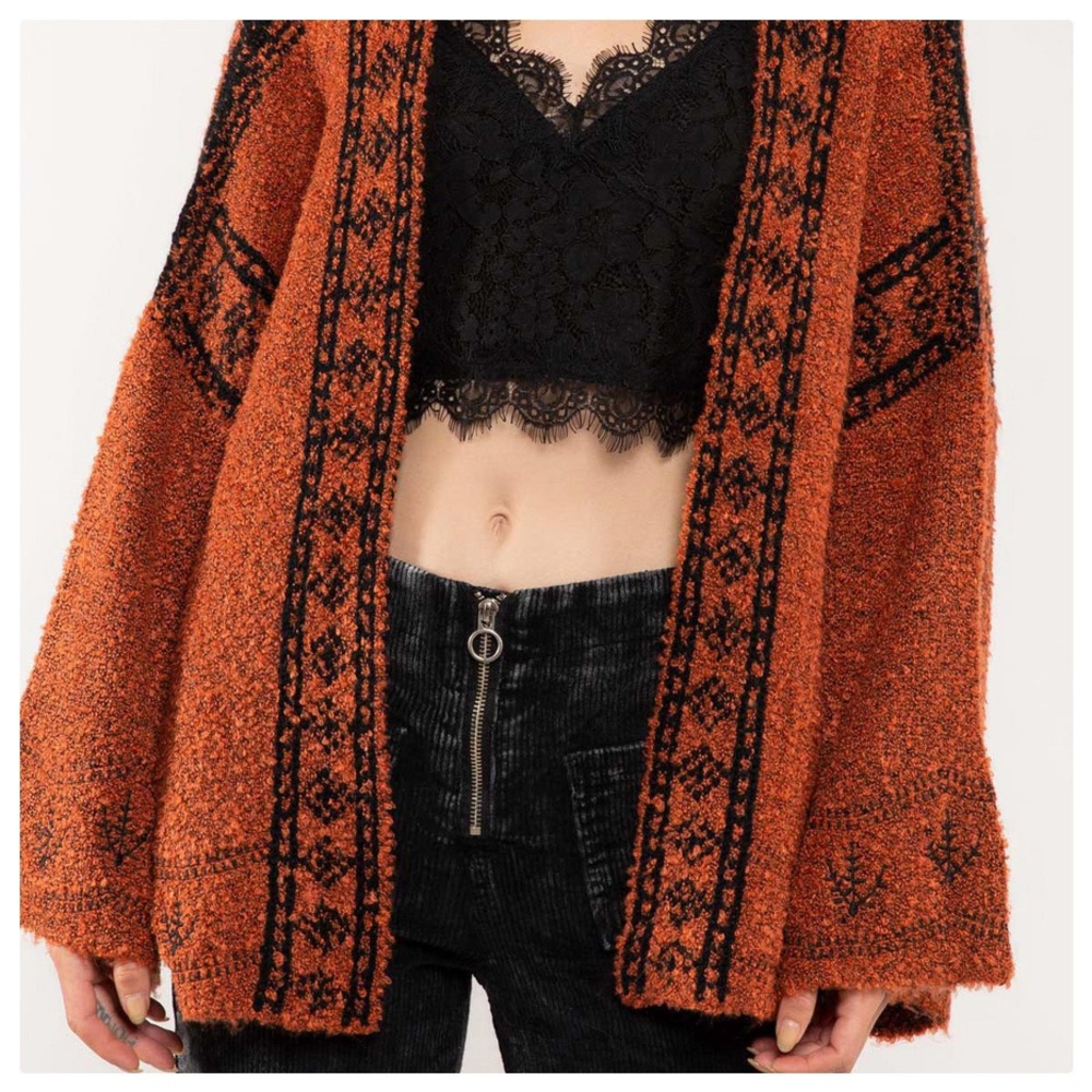 POL Indiana Jones Open Front Cardigan - Picture 4 of 14